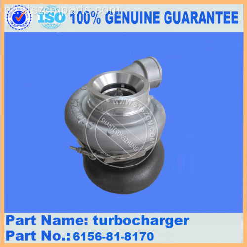 Turbocompressor do motor D155AX-5 6D140E 6505-65-5020 (e-mail de contato: bj-012@stszcm.com)